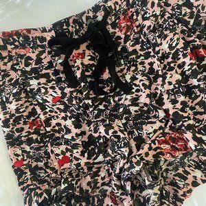 Zadig and Voltaire Pink Graphic Shorts